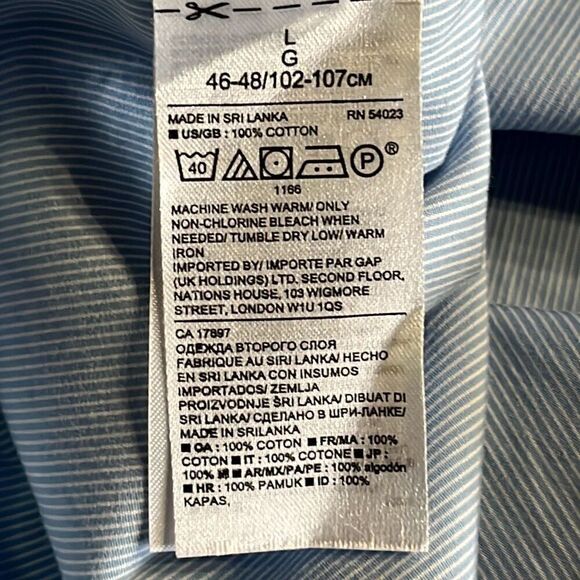 Banana Republic Men’s L Grant Fit Button Down - Picture 10 of 10